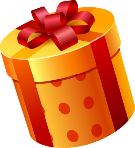a christmas gift box